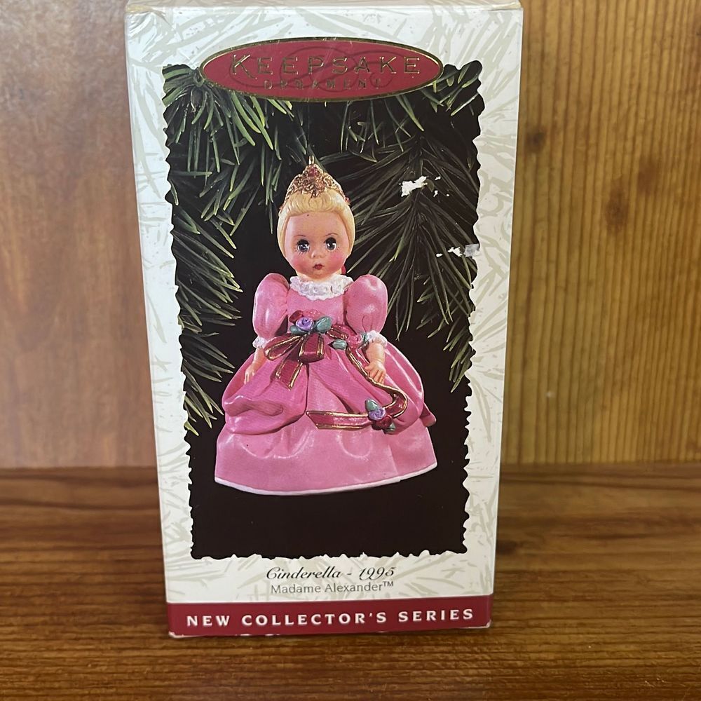 1996 Hallmark Keepsake Ornament‎ Cinderella 1995 Madame Alexander